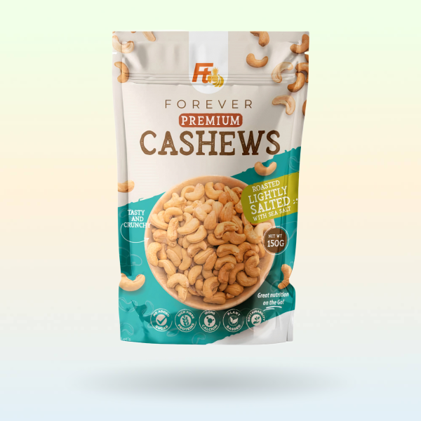 Cashews (Roasted Lightly Salted With Sea Salt)