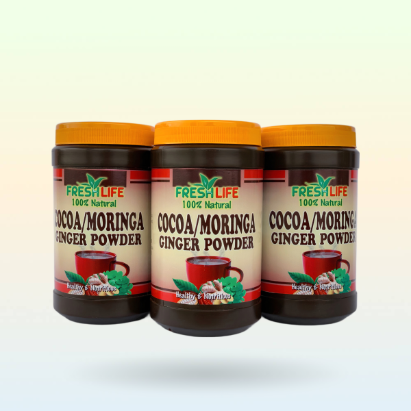 Cocoa Moringa Ginger Powder